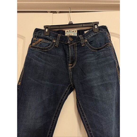 ARIAT MEN'S M7 Slim Tucker Straight Leg Jeans Size 33x36 - Picture 4 of 6
